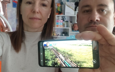 Безопасность на железной дороге - это важно! Сегодня семьи СЖД были в гостях у Куйбышевской!