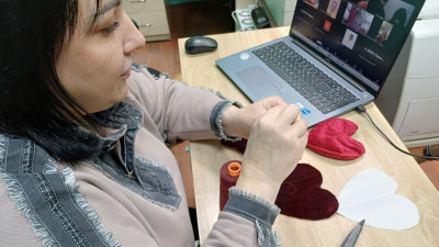  «Мастер-класс по изготовлению сердца-антистресс»