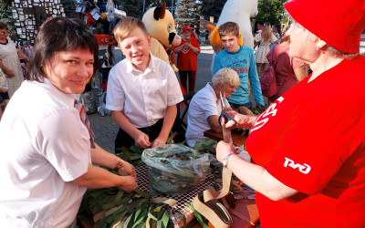 "Вместе мы сильнее!" Награждение по итогам дорожного этапа на Свердловской железной дороге в день Семьи, любви и верности.