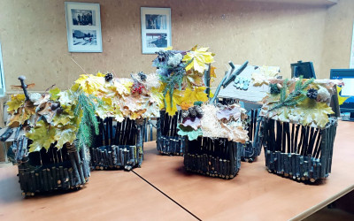 Мастер-класс  "Эко-столовая для птиц"