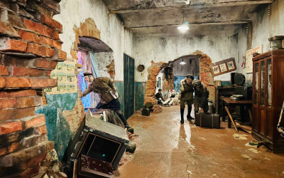 В минувшие выходные семьи, участники проекта, побывали на экскурсии в Музее Победы.