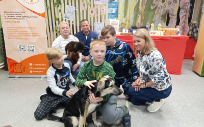 Рубрика «Семейные встречи» г. Челябинск. Центр канистерапии «Хвостатый ангел».
