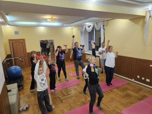 «Движение – это жизнь!» - семейная вечерняя тренировка.