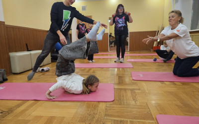 «Движение – это жизнь!» - семейная вечерняя тренировка.