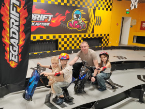 Развлекательный марафон семейных осенних каникул в г. Бузулук. Картинг.