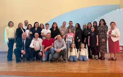 Церемония награждения  Южно - Уральских семей.