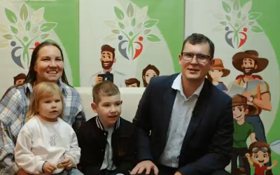 Приветственная встреча семей-участников с лидером Западно-Сибирской железной дороги