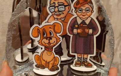 Пусть сияют ваши идеи! Пусть каждый новогодний шар хранит тепло семьи и частичку дальневосточного сердца! ДВЖД