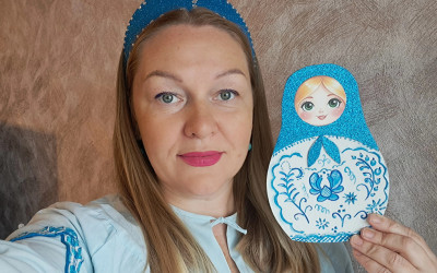 Матрёшка своими руками: в Октябрьском ДСЦ прошёл мастер класс по декорированию.