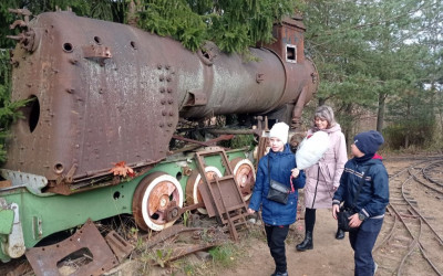  Интерактивное мероприятие о безопасности на железной дороге в посёлке Ульяновка