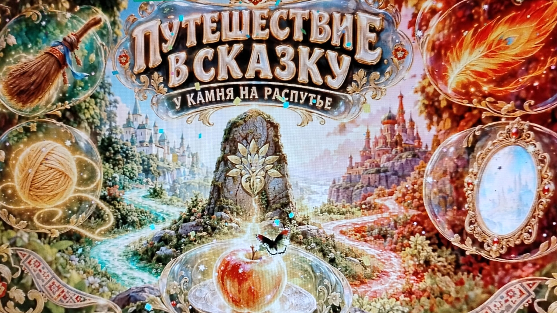 Итоги семейного вечера "Путешествие в сказку. У камня на распутье" 
