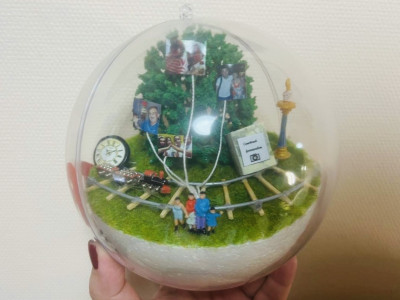 Пусть сияют ваши идеи! Пусть каждый новогодний шар хранит тепло семьи и частичку дальневосточного сердца! ДВЖД