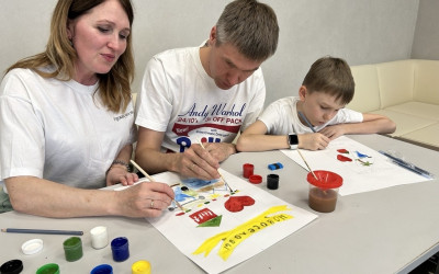 Семейное творчество объединяет! В Свердловском семейном клубе прошла седьмая информационная встреча с лидером. 