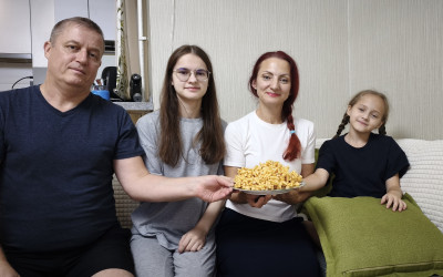 Традиционное блюдо тюркских народов Чак-чак