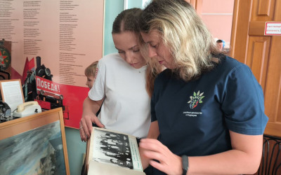 Экскурсия в музей истории Северного широтного хода Дальневосточного центра научно-технической информации и библиотек ОАО «РЖД» оказалась настоящим открытием для семей Комсомольского ДСК