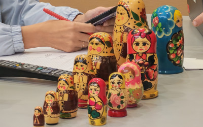 Раз, два, три - Матрёшку собери!