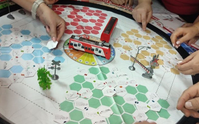 Семейная интеллектуальная игра «Платформа №7. Наследники железнодорожной славы»