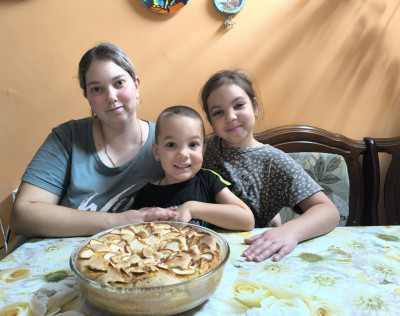 Мастер-класс " Печем шарлотку"