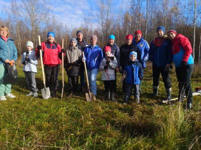 Дорожный семейный клуб «Горьковский» провел мастер-класс по волонтерству и дружной подготовке к Новому году!