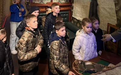 Посещение иммерсивной инсталляции "Поезд Победы"