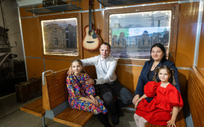 Церемония награждения  Южно - Уральских семей.