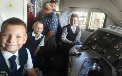 Владивостокский ДСК  «На электричке к знаниям»! 