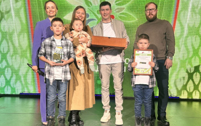 Церемония награждения финалистов дорожного этапа Корпоративного социального проекта Семейные ценности и традиции.