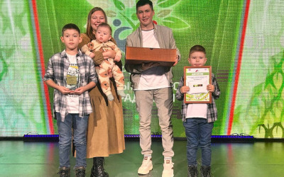 Церемония награждения финалистов дорожного этапа Корпоративного социального проекта Семейные ценности и традиции.