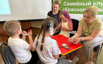 В семейном клубе "Красноярский" прошло интересное и познавательное занятие "Безопасный забег"! 