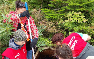 Волонтёры - семьи "Дорожных семейных клубов" ДВЖД — люди с большим сердцем. 