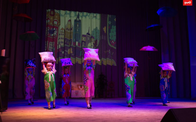 В ДКЖ г. Тюмени для семей железнодорожников состоялся Музыкальный спектакль «Мэри Поппинс».